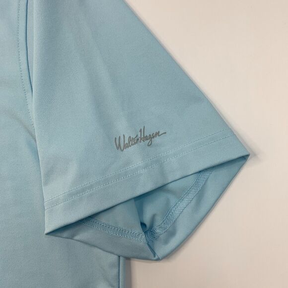Walter Hagen Polo Shirt Mens XL Extra Large Baby Blue Quick Dry Stretch Golf - Picture 6 of 12